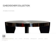 Tablet Screenshot of heckschercollection.com